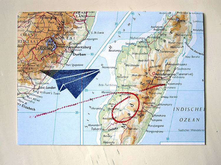 Renna Deluxe Atlas Karte Flieger auf Weltreisen Online