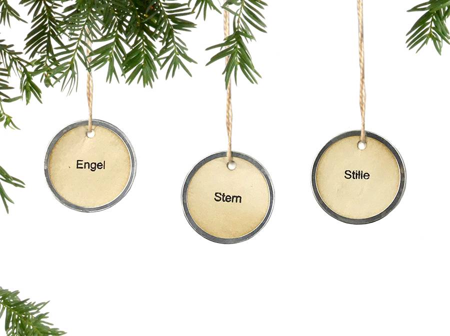 Renna Deluxe ENGEL STERN STILLE 3er Set Schlussverkauf