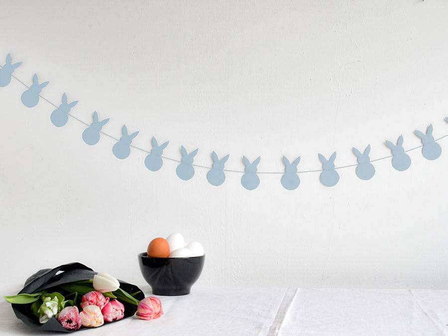 Renna Deluxe Hellblau Osterhase Anhänger Neueste Mode