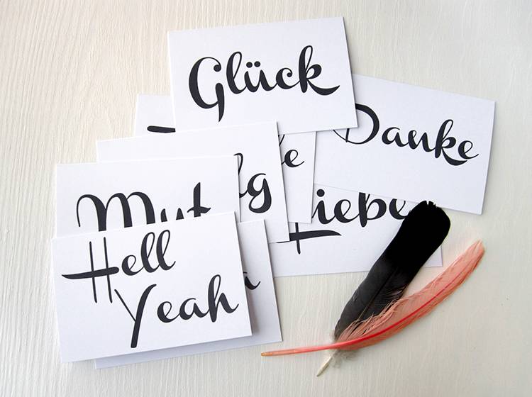 Renna Deluxe Glück // Klappkarte Saisonale Angebote