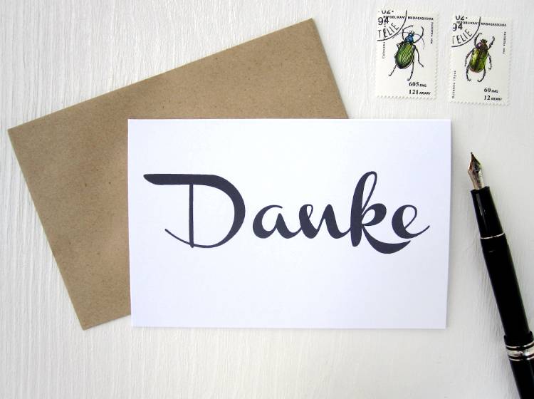 Renna Deluxe Danke // Klappkarte Tägliche Deals