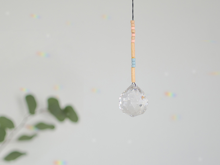 Renna Deluxe SUNCATCHER Beige Blau Korall Letzter Tag