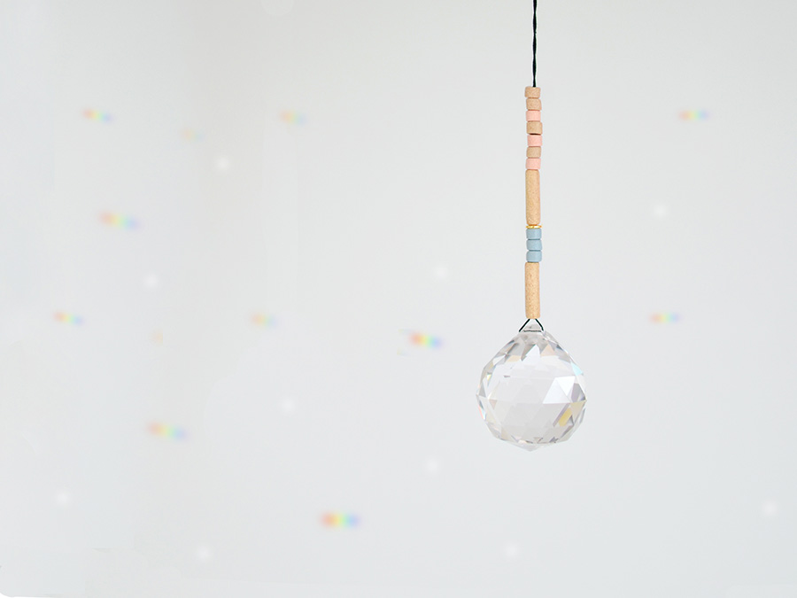 Renna Deluxe SUNCATCHER Beige Blau Korall Letzter Tag