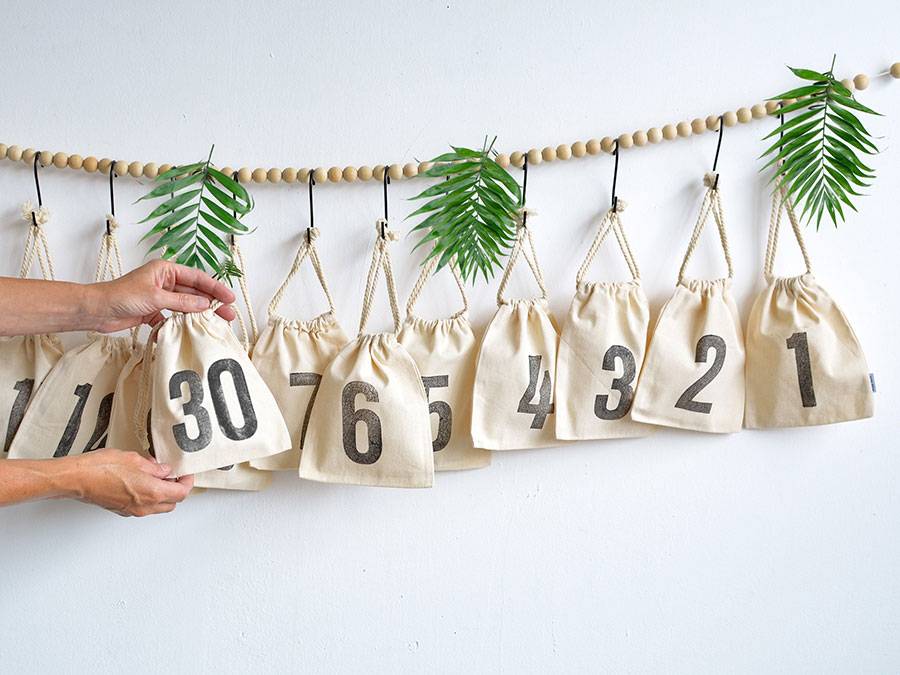 Renna Deluxe Nachhaltiger Ramadan Kalender aus Bio-Baumwolle zollfrei