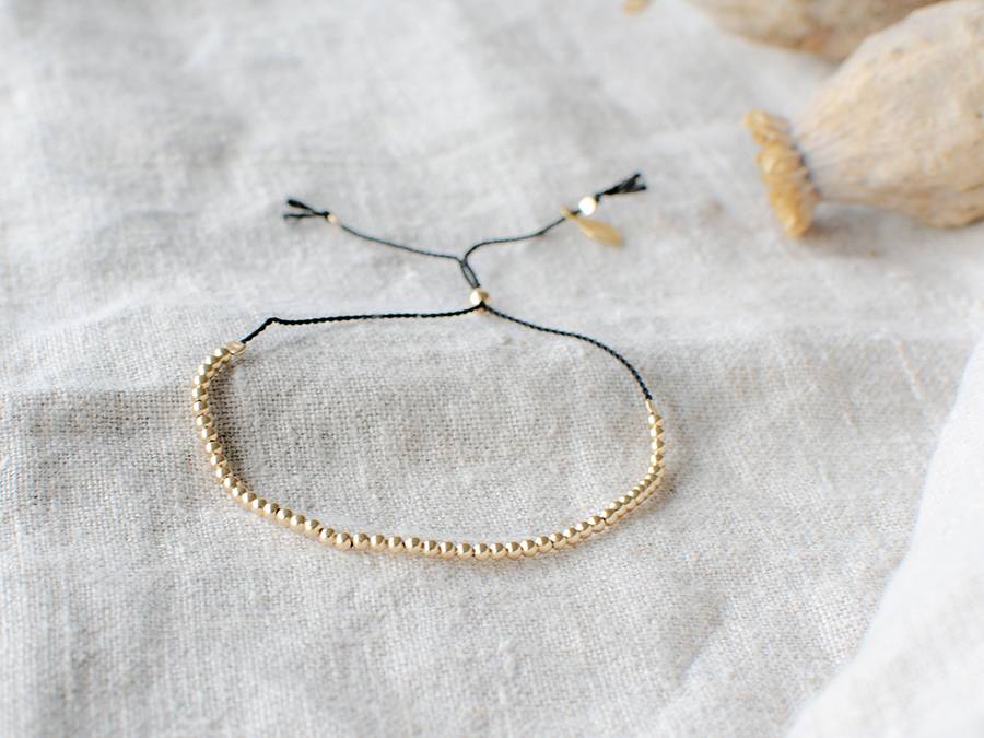 Renna Deluxe Armband Gold 2mm 50% Rabatt für begrenzte Zeit