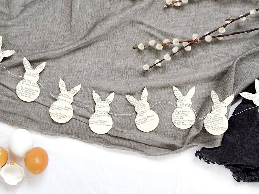 Renna Deluxe Anhänger Osterhase in Fraktur Günstiger Verkauf