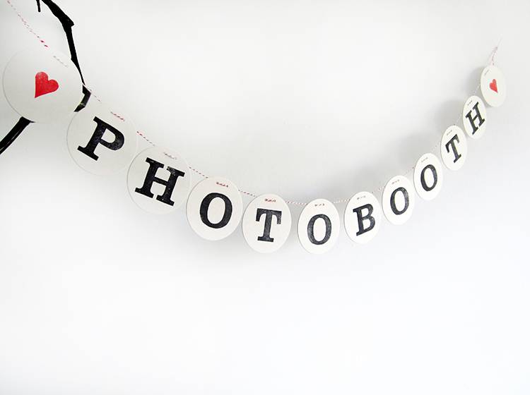 Renna Deluxe Photobooth Girlande Limitierter Zeitrabatt