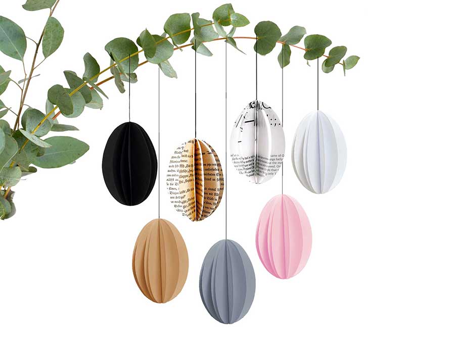 Renna Deluxe Rosa Osterei Anhänger Sonderangebot