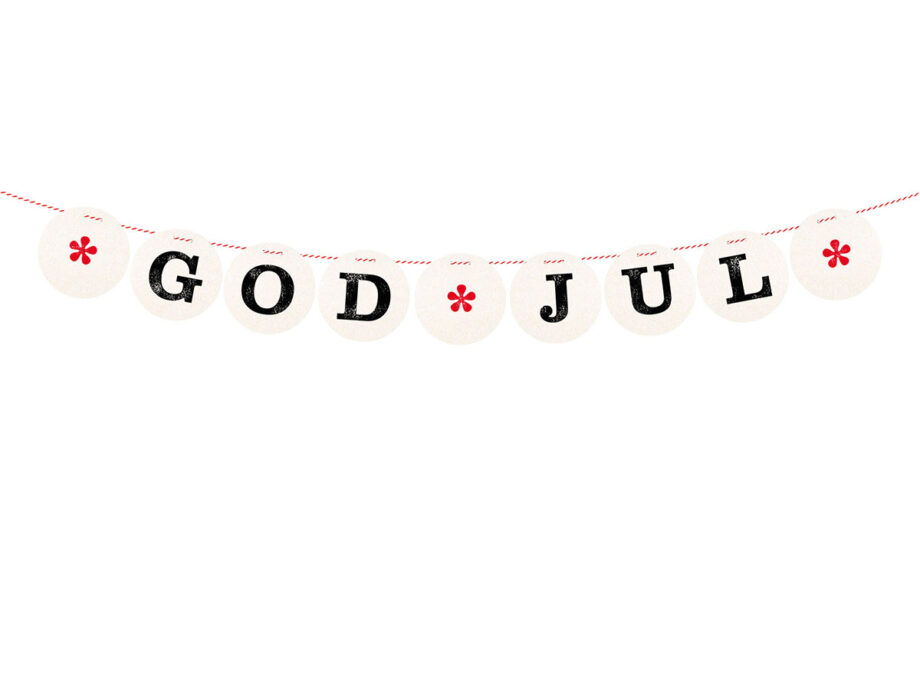 Renna Deluxe GOD JUL Girlande Zeitlich begrenztes Angebot