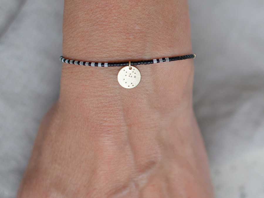 Renna Deluxe SCHÜTZE Sternzeichen Armband Silber