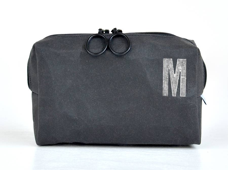 Renna Deluxe Kosmetiktasche für Bartpflege mit Monogramm Letzte 3 Tage