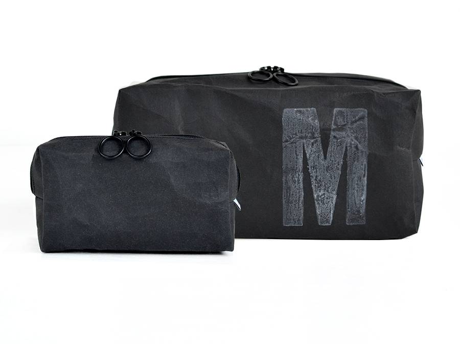 Renna Deluxe Kosmetiktasche für Bartpflege mit Monogramm Letzte 3 Tage