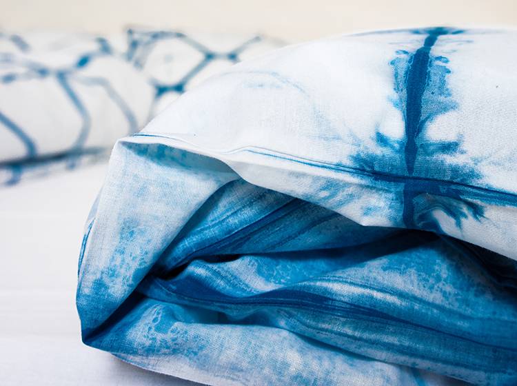 Renna Deluxe Shibori Bettwäsche handgefärbt Blitzangebot