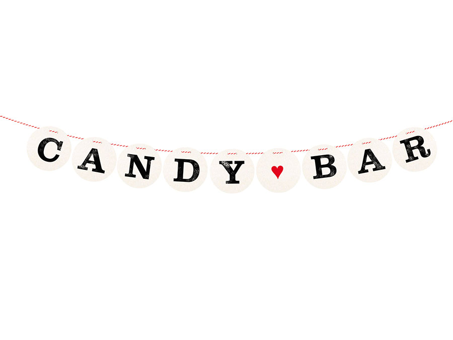Renna Deluxe CANDY BAR Girlande Preisnachlass