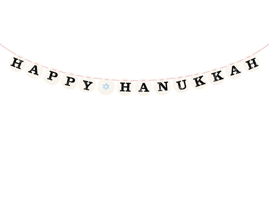 Renna Deluxe HAPPY HANUKKAH Girlande Bestseller