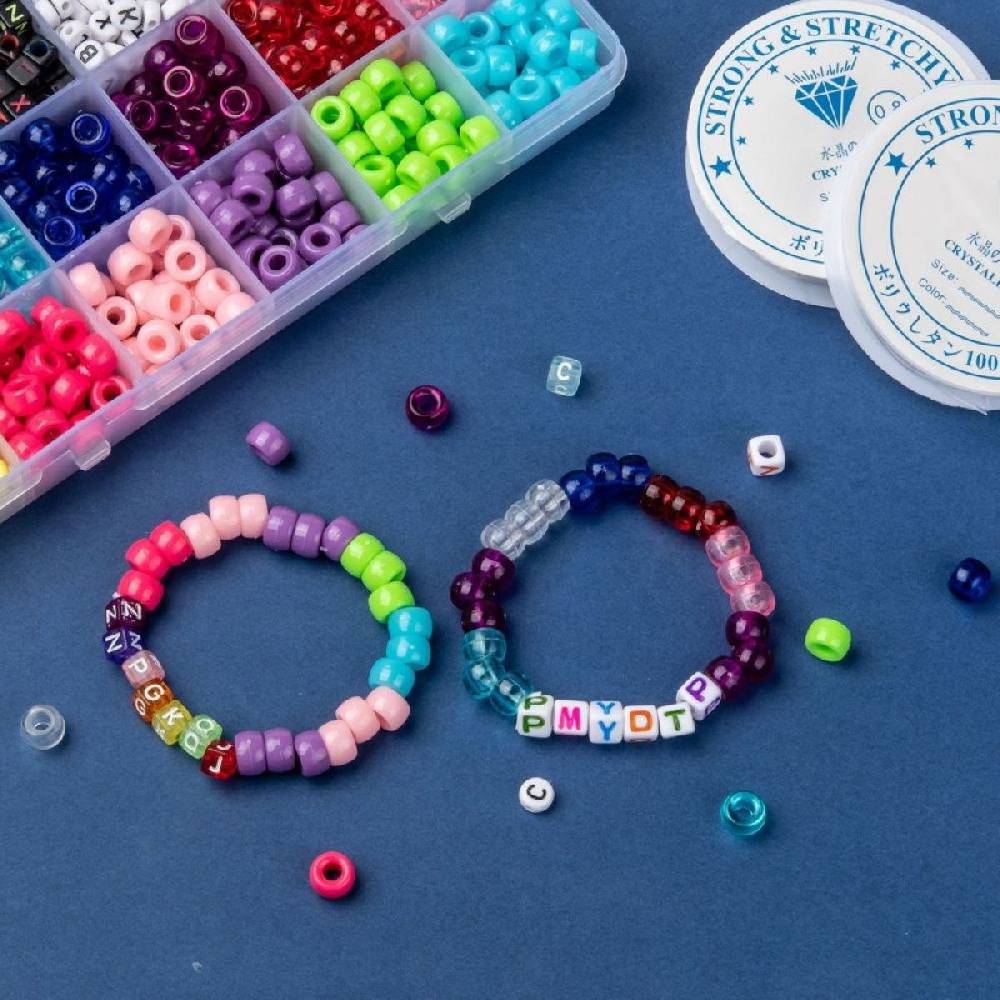 Sadingo Acrylperlen Set mit Aufbewahrungsbox Letzte 2 Tage