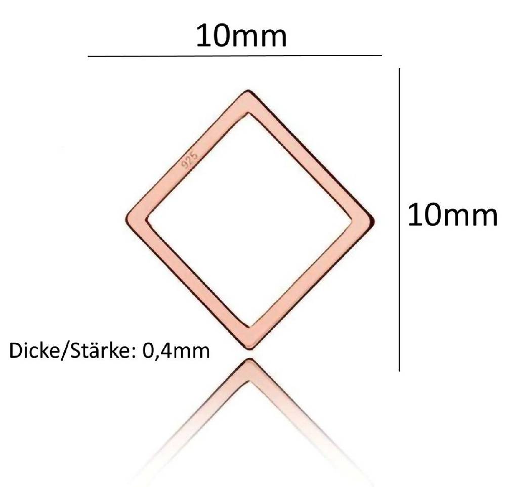 Sadingo Schmuckverbinder Geometrisch | 12x10 mm Bis zu 50% Rabatt