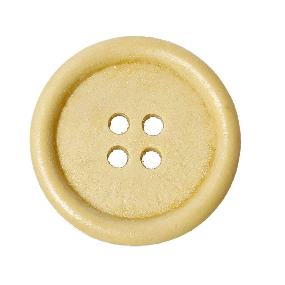 Sadingo Holzknöpfe / 50 Stk. / Ø 2,3 cm Speichern exportieren