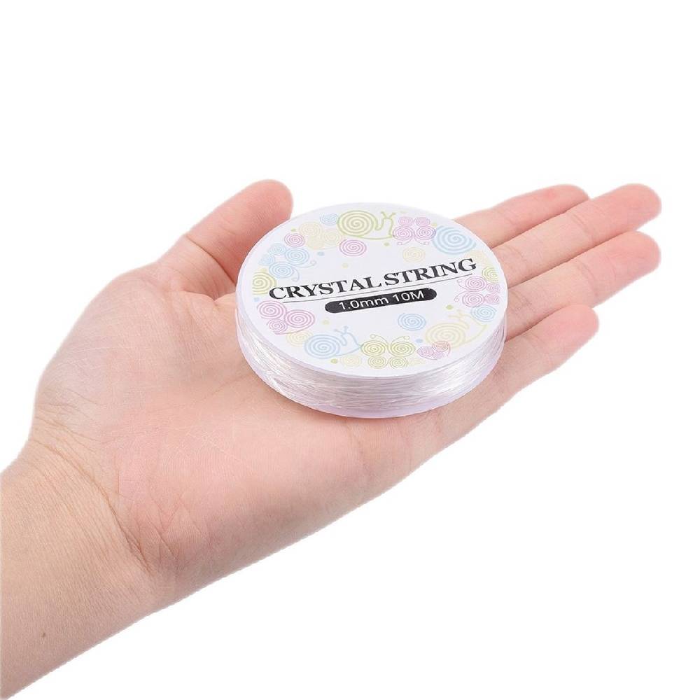 Sadingo Schmuckband elastisch 10 Rollen Bandstärke 1mm Meist gekauft