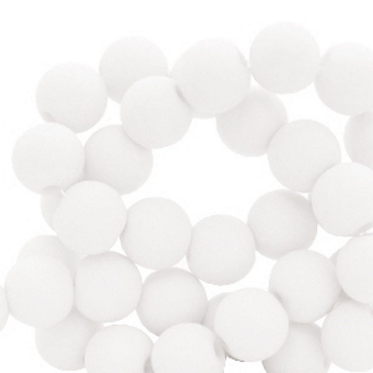 Sadingo Acrylperlen matt | 600 Stück, 6mm Begrenztes Angebot
