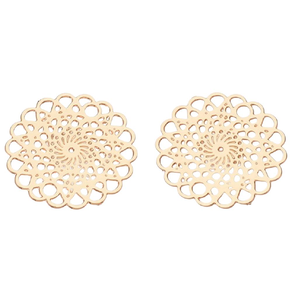 Sadingo Schmuckverbinder Blume des Lebens | 10 Stück, 13mm Saisonschlussverkauf