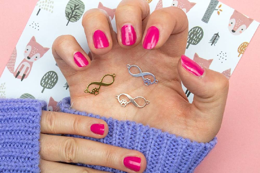 Sadingo Schmuckverbinder Infinitiy | 24,2 x 9,2mm Valentinstagsangebot
