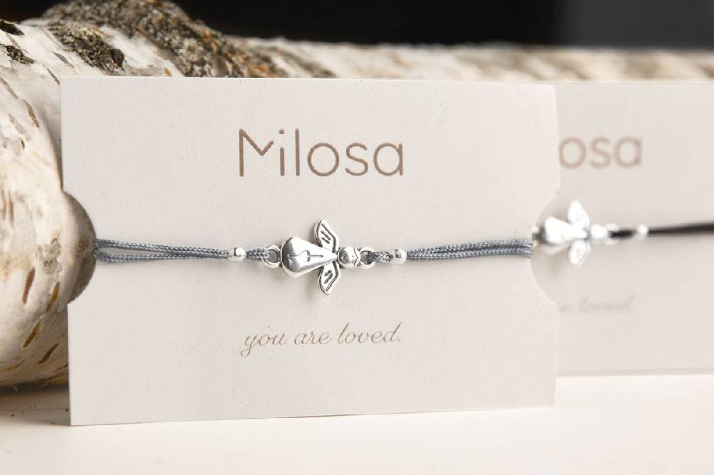 Sadingo Schutzengel Armband Geschenk für Damen (größenverstellbar) Saisonale Angebote