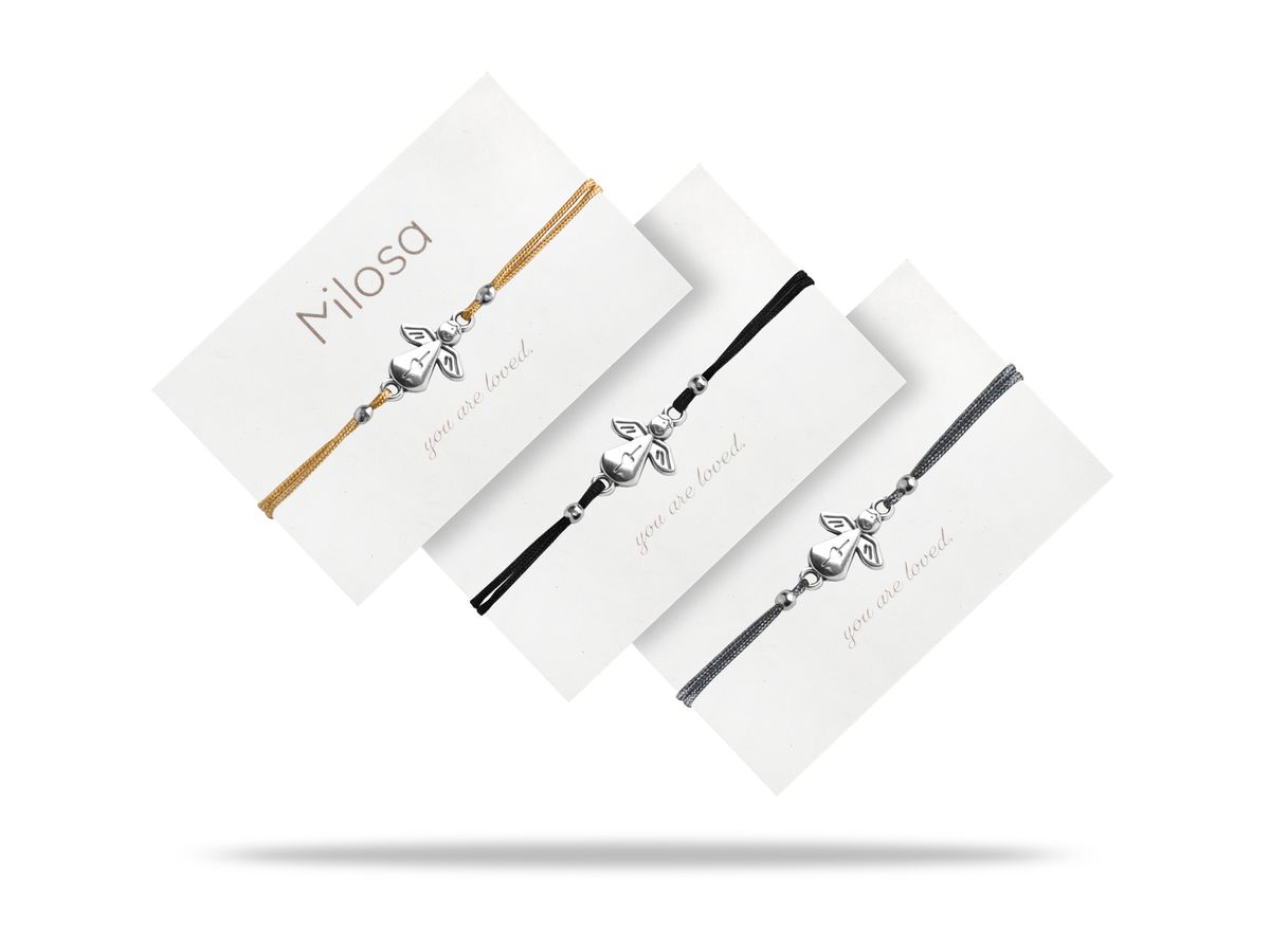 Sadingo Schutzengel Armband Geschenk für Damen (größenverstellbar) Saisonale Angebote