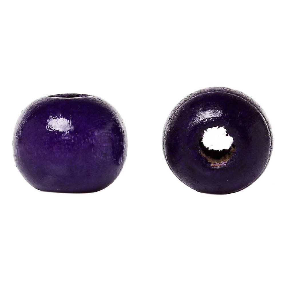 Sadingo Holzperlen bunt, zum auffädeln 200 Stück 10mm Wochenangebot