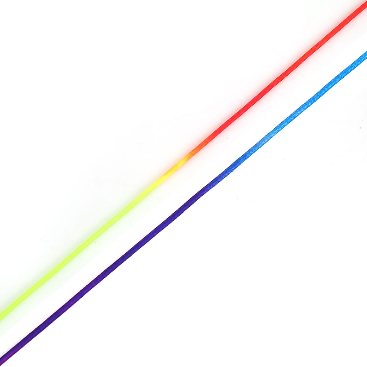 Sadingo Elastikband Regenbogenfarben 1 Rolle 1 mm Stärke Vierteljährliche Förderung