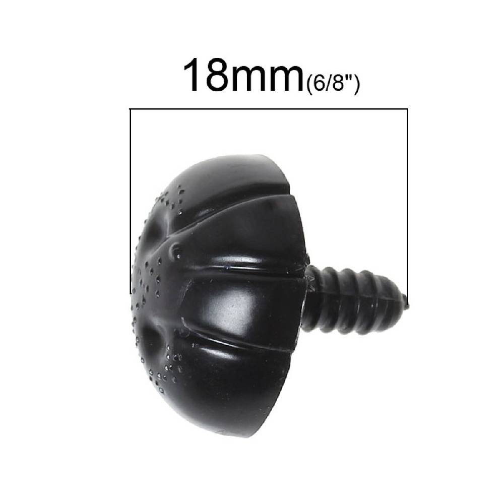 Sadingo Teddynasen Acryl, zum Basteln, 25 Stück 23 x 17 mm Flash Sale
