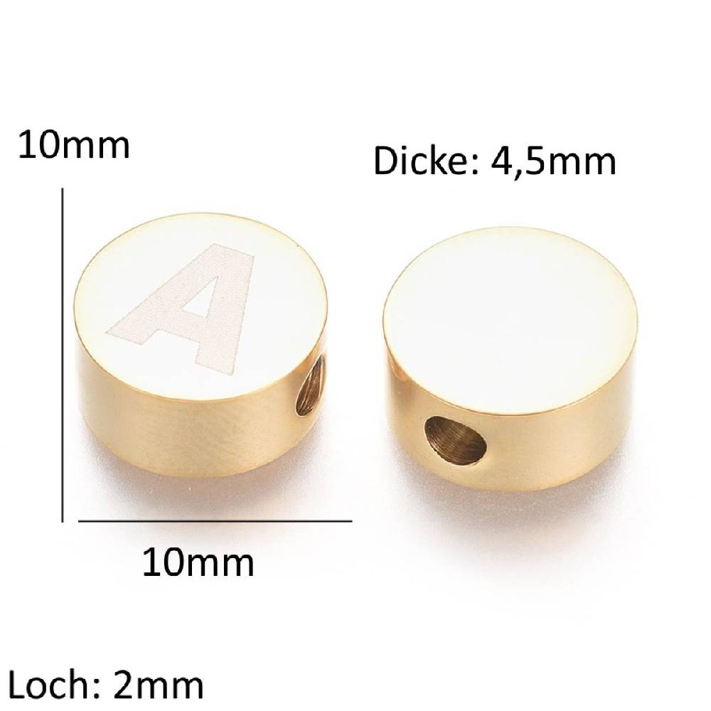 Sadingo Buchstabenperlen | 26 Stück, 10mm Sonderangebote