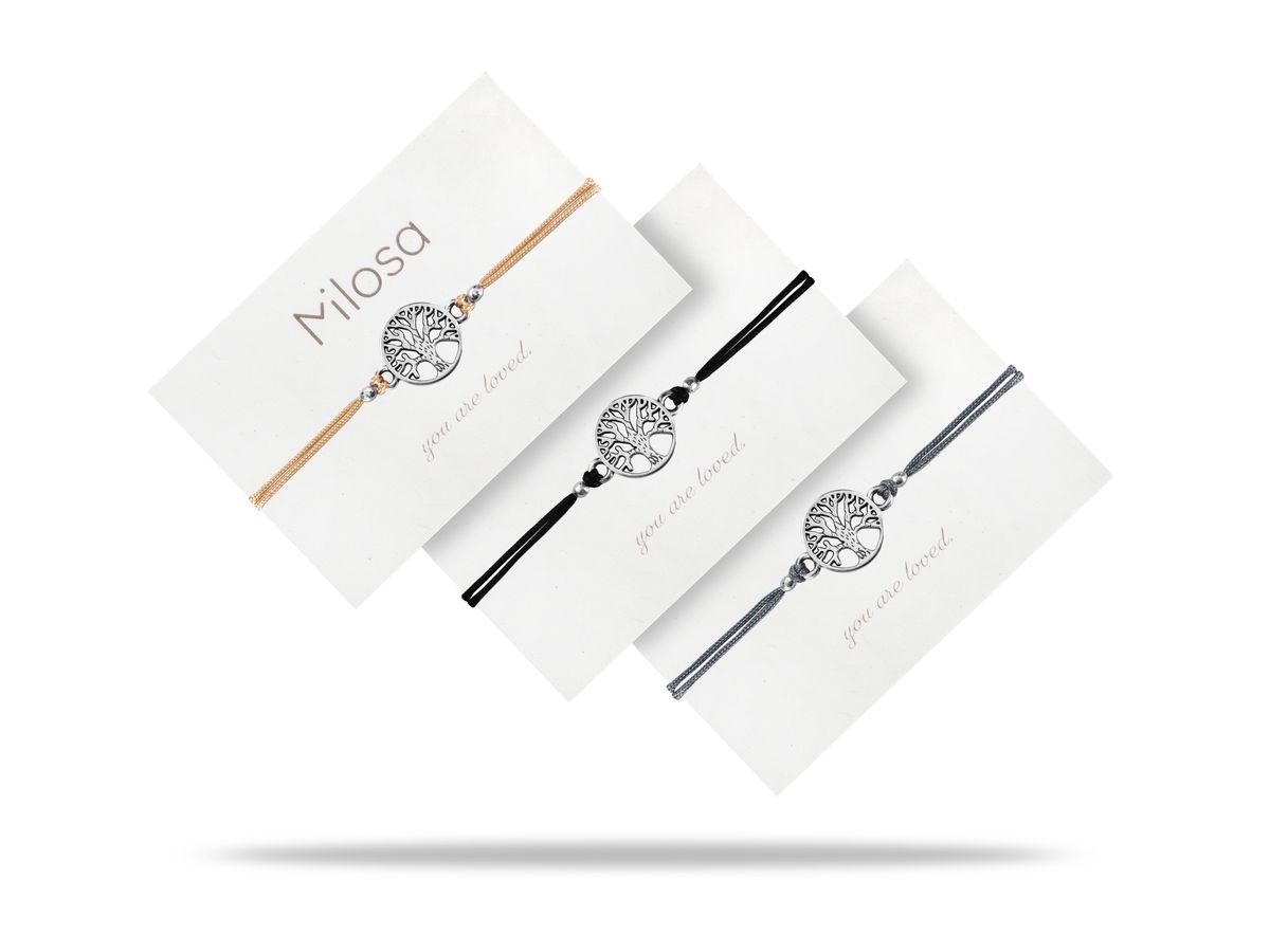 Sadingo Milosa Lebensbaum Armband Damen (verstellbar) Schlussverkauf