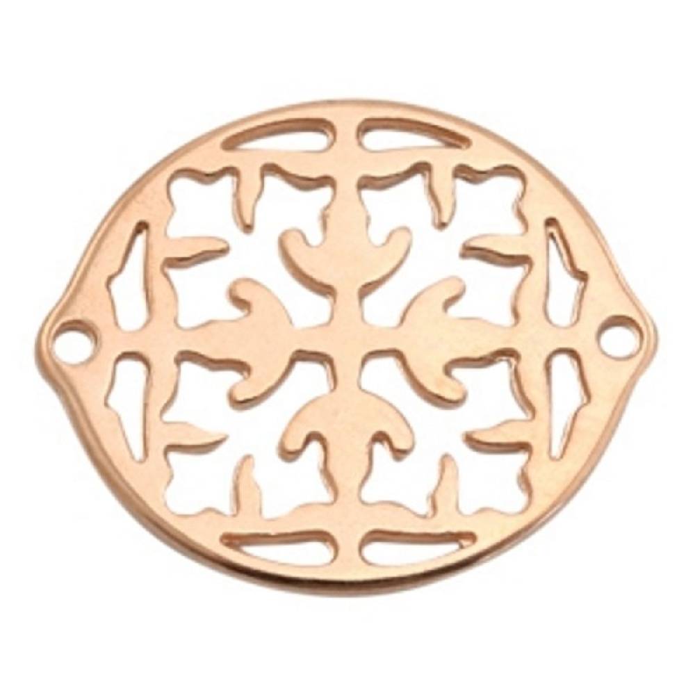 Sadingo Schmuckverbinder Ornament | 31x26 mm Saisonschlussverkauf