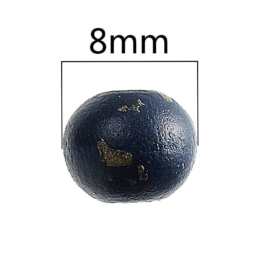 Sadingo Holzperlen zum auffädeln 500 Stück 8mm, Bastelbedarf Letzter Tag