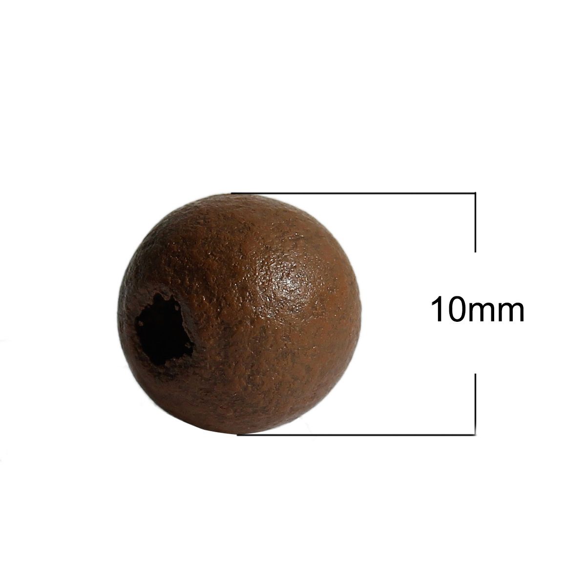Sadingo Holzperlen zum auffädeln, bunte Perlen, 300 Stk 10mm Zeitbegrenzte Promotion