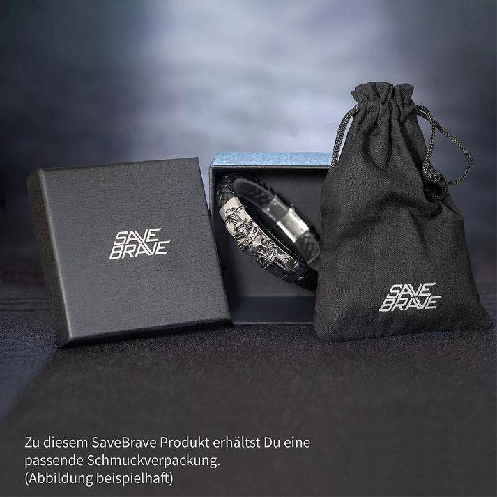 Save Brave Goldene Ankerkette Dan mit Anhänger Kreuz Sonderangebote