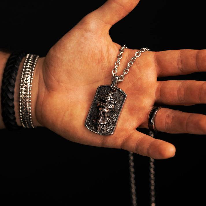 Save Brave Ankerkette Jack mit Anhänger Totenkopf Begrenzt auf 3 Tage