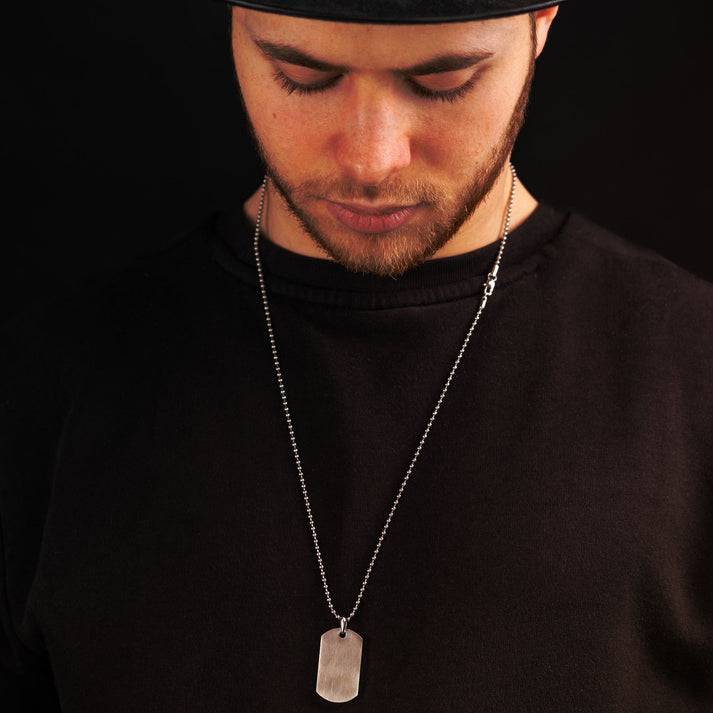 Save Brave Kugelkette Robert mit Dog Tag Anhänger Outlet