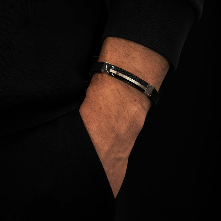 Save Brave Armband Xray aus Kautschuk & Edelstahl Tägliche Deals