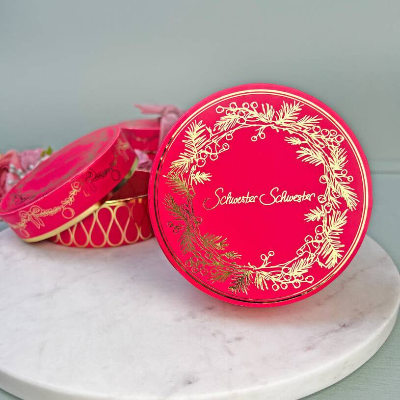 SchwesterSchwester Candy Box in kräftigem Pink von SchwesterSchwester Blitzverkäufe