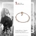 Silberdream SilberDream Armband Ringe 925 Silber rosévergoldet Damen 18cm - 21cm SDA1188E Riesige Ersparnisse