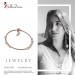 Silberdream SilberDream Armband Ringe 925 Silber rosévergoldet Damen 18cm - 21cm SDA1188E Riesige Ersparnisse
