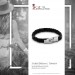 Silberdream SilberDream Lederarmband schwarz Unisex Leder Armband LAC786S Neueste Stile