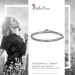 Silberdream SilberDream Armband Line matt/glänzend 925 Sterling Silber 18,5cm SDA452J Letzte 2 Tage