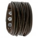 Silberdream SilberDream Lederarmband dunkelbraun Herren Leder Armband LAP010B Zeitbegrenzte Promotion
