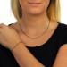 Silberdream SilberDream Armband Fantasie gedreht schwarz 925 Silber Damen SDA2049S Kostenloser Versand international