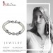 Silberdream SilberDream Lederarmband weiß für Charms 925er Silber Armband FC0033W zollfrei