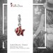 Silberdream SilberDream Glitzer Charm Fisch rot Zirkonia Kristalle Anhänger GSC564R Blitzverkäufe
