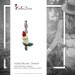 Silberdream SilberDream Charm Weihnachtskerze 925er Silber Armband Anhänger FC847W Exklusivangebot